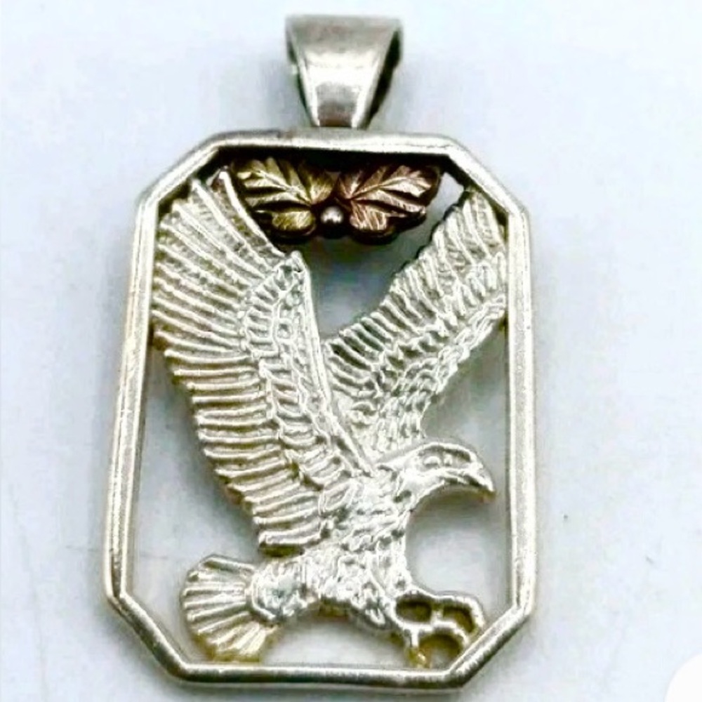 Coleman and Company Black Hills 12K Gold and Sterling Pendant